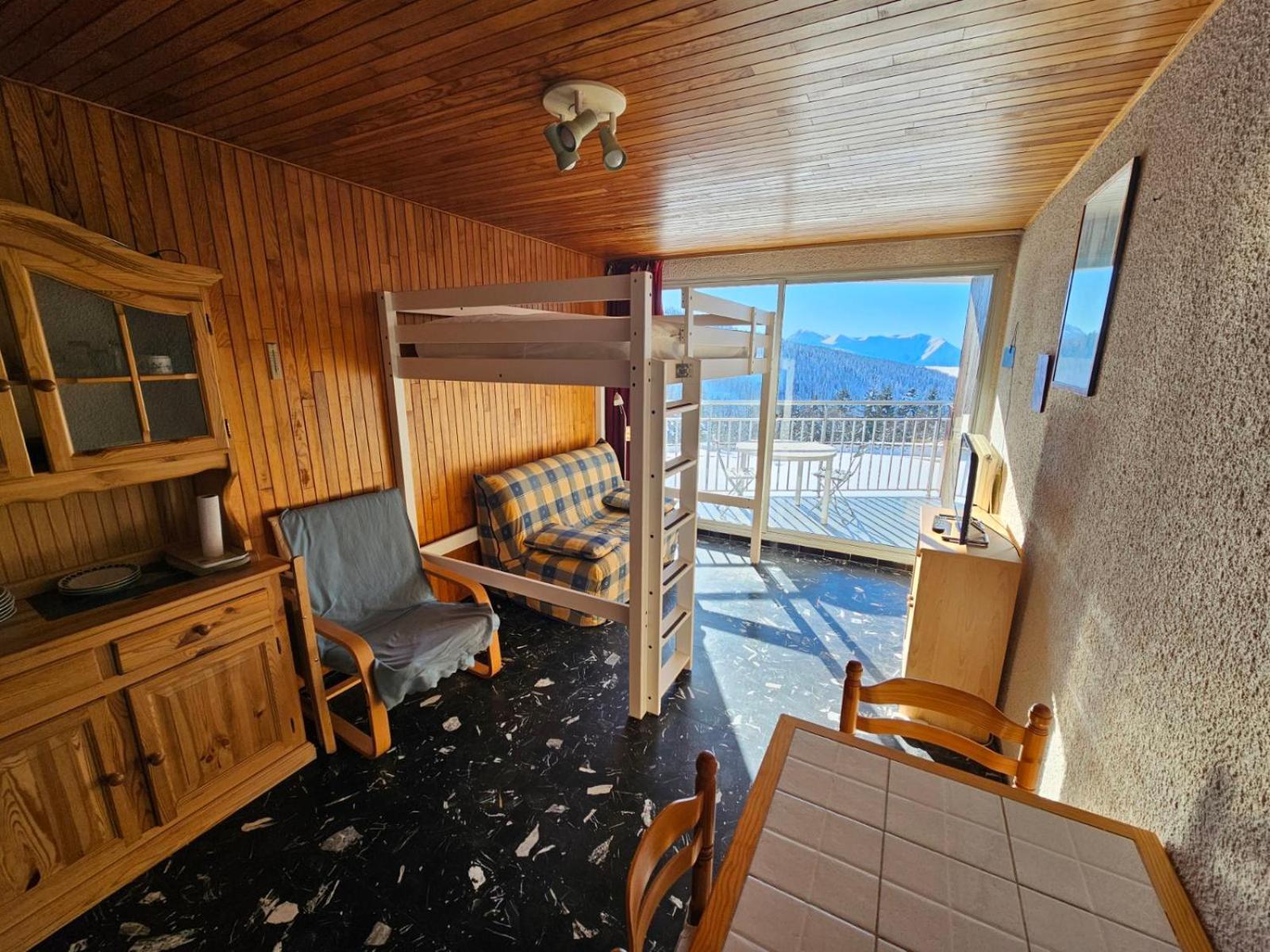 샴루스 Studio Carina, Terrasse Sud, Reduction Materiel Ski 아파트 외부 사진